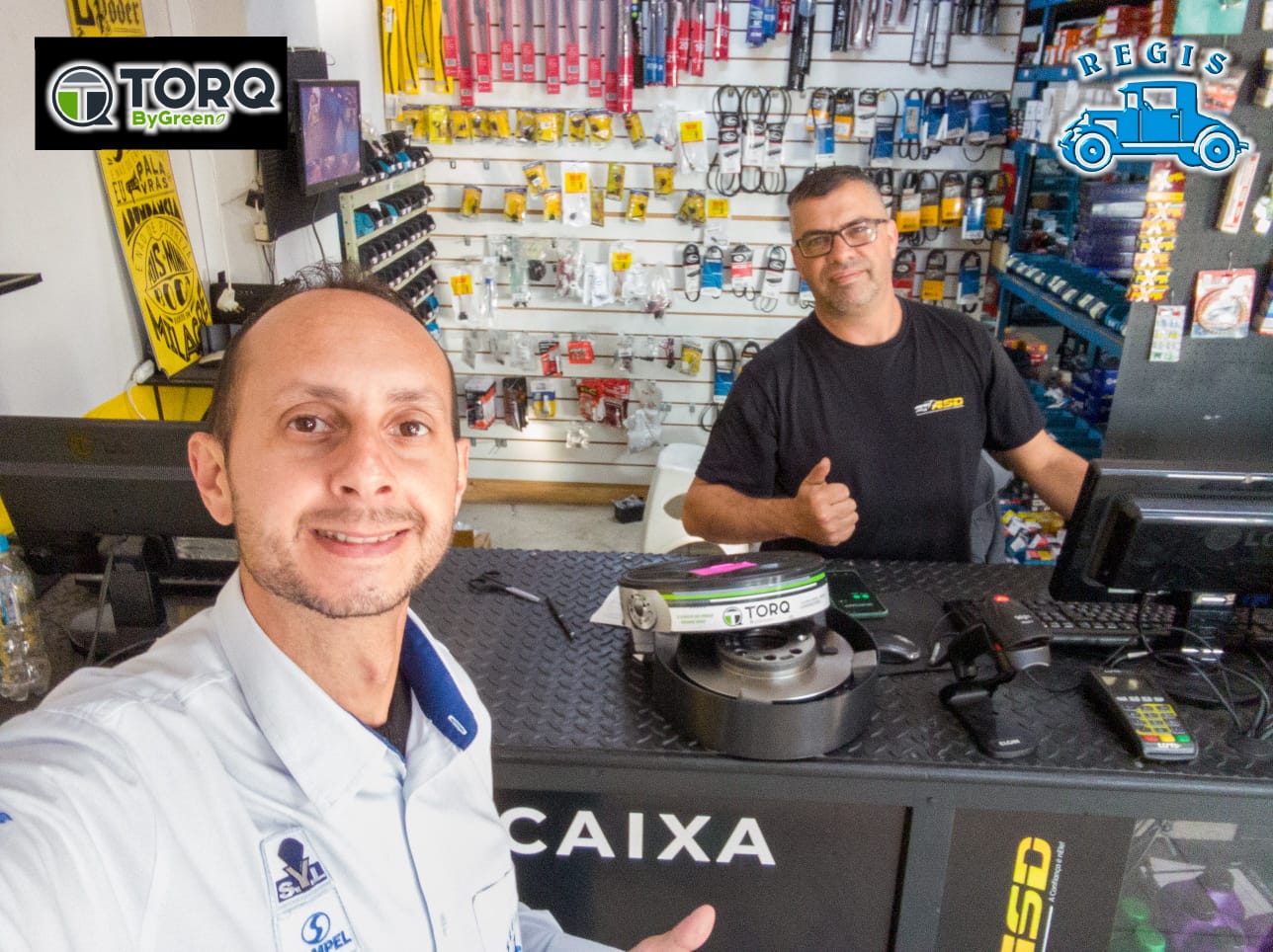 Visita Realizada na  Auto peças ASD em Fazenda Rio Grande