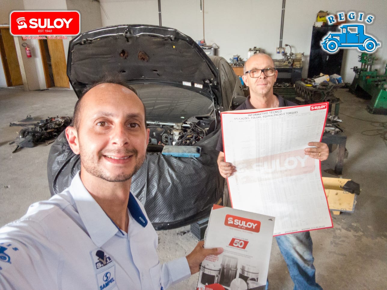 Visita Realizada na Retífica de motores Remofaz na Fazenda Rio grande