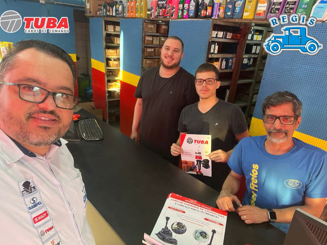 Trabalho realizado na Auto peças Universal